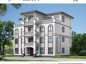 【蜜桃视频（zhé）仿石漆】簡歐風格自（zì）建房水包砂效果圖